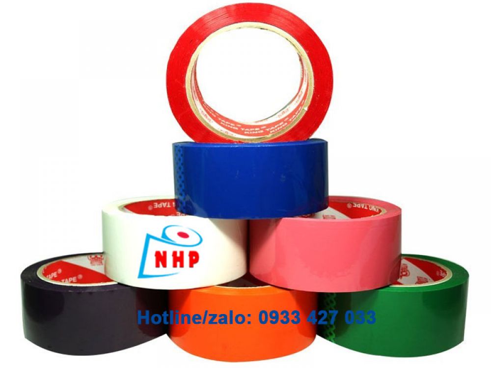 Băng Keo OPP Màu Các Loại 01