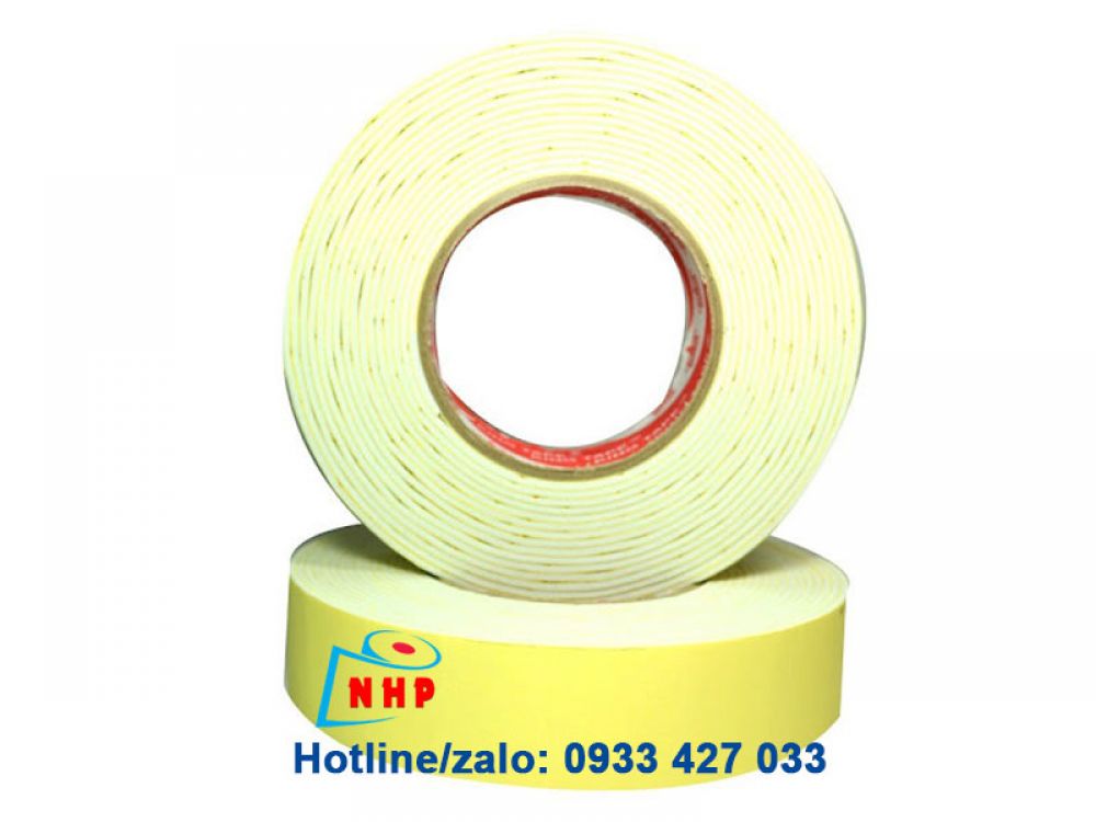 Băng Keo 2 Mặt Xốp 01